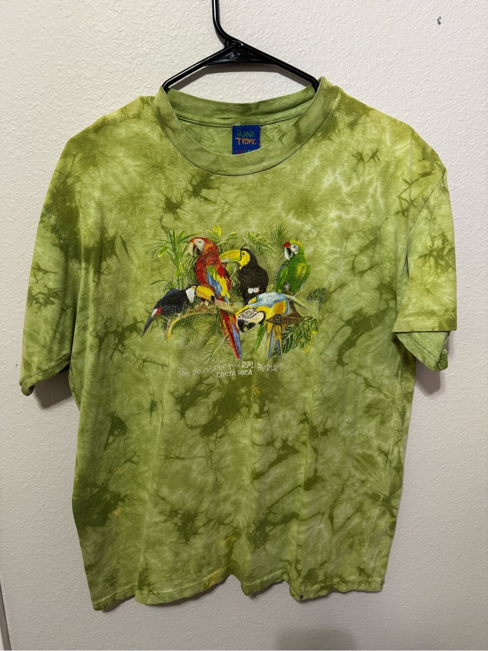 RAINFOREST Birds Graphic T-Shirt - Green
